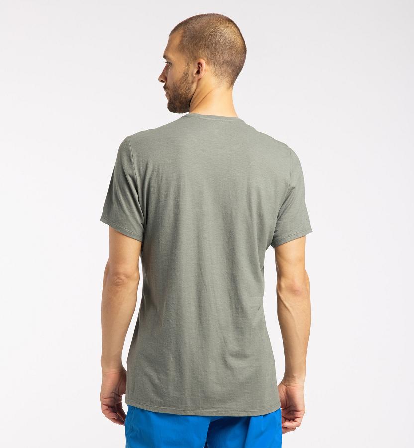 Haglöfs Mens Träd T-Shirt Brown New Zealand 54987OGDX